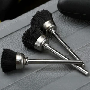 10 pz spazzole lucidatura spazzole buffing lucidatura ruote setole in nylon strumento rotante - Foto 1 di 10