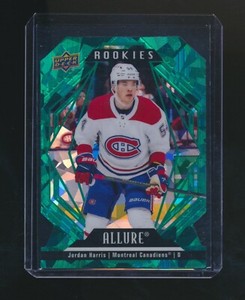 JORDAN HARRIS 2022-23 UPPER DECK ALLURE GREEN RAINBOW RC PARALLEL 46/99
