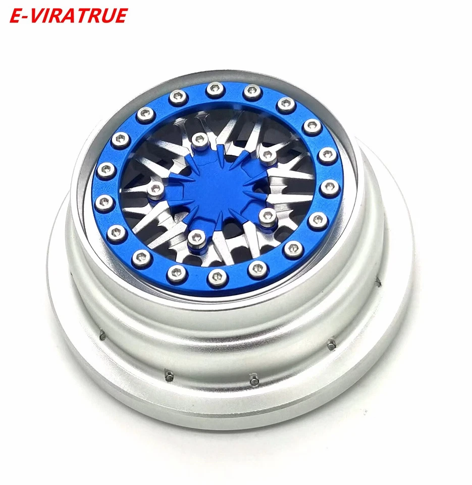 E-VIRATRUE Aluminum Wheel For ARRMA MOJAVE 6S/FIRETEAM 6S 1/7&SENTON 1/10  1pcs - Image 1 of 1