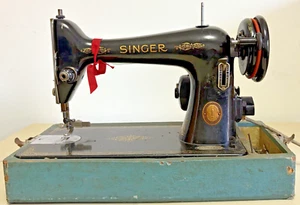 Antigua máquina de coser Singer modelo 66 de 1924 - Imagen 1 de 5