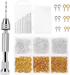 Pin Vise for Resin Casting Molds, Hand Drill for Jewelry Making Resin Tools Inc - Picture 1 of 12