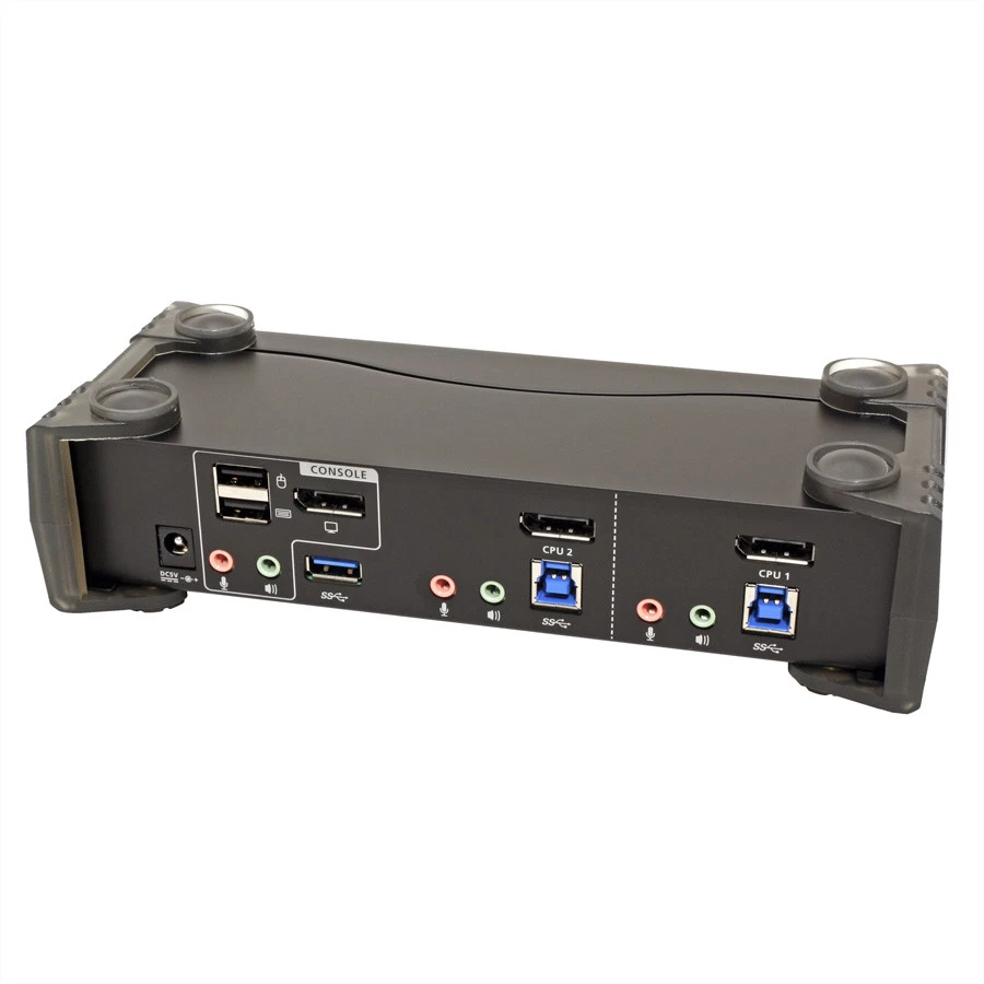 ATEN CS1922 2-Port USB 3.0 4K DisplayPort KVM Switch - Bild 1 von 4