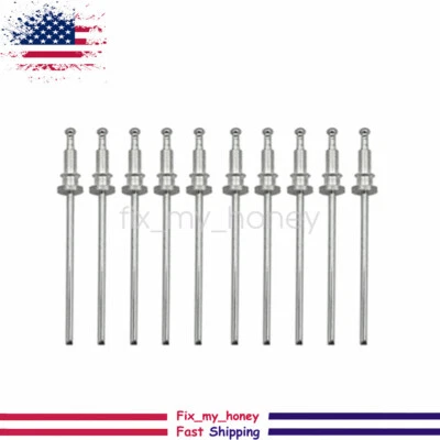 10PCS Window Trim Clip Molding Spot Weld Pin Stud Rivet Studs For GM GMC Chevy - Image 1 of 4