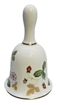 Vintage Wedgwood China Wild Strawberry Small Bell - Image 1 of 3