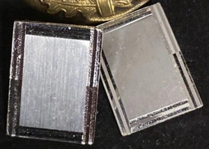 Manschettenknöpfe Edelstahl Herrenschmuck Herrenmode Anzüge Hemd Trend Style - Bild 1 von 2