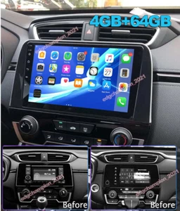 4+64G Android 13 Apple Carplay Car Stereo Radio GPS for Honda CR-V CRV 2017-2021 - Picture 1 of 20