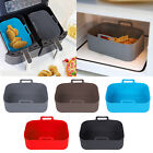 Silicone Baking Basket Pot Liners Steel Rack for Dual Zone Air Fryer Accessory /