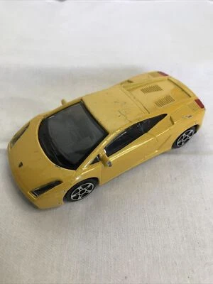 Maisto Voiture Lamborghini Gallardo Jaune 1:43 Métal Véhicule Miniature - Photo 1/4