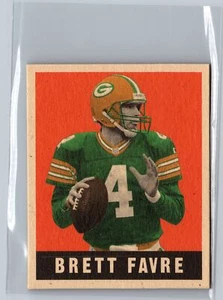 1997 Leaf #2 Brett Favre Reproductions Promo - Bild 1 von 2