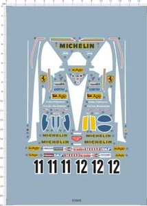 1/20 decals for Ferrari 312T3 (63905) - Picture 1 of 1