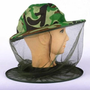 Moskito-Kopfnetz, Hut, Angeln, Insektenschutz, Outdoor, Bug-Mesh-Kappe , - Bild 1 von 7
