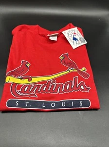St Louis Cardinals KIDS Red Tee Shirt Lee Size 10-12 New With Tags KIDS SHIRT - Picture 1 of 4