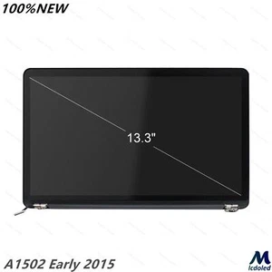 LCD Display Screen Complete Assembly for MacBook Pro Retina 13 A1502 Early 2015 - Picture 1 of 4