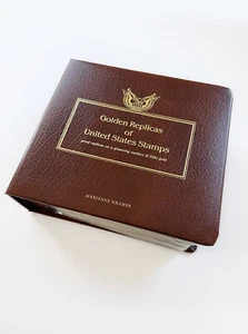 2008-2009 Vintage Collectible 22kt Gold Replica Stamp Collection First Day Issue - Picture 1 of 9