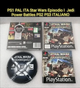 PS1 PAL ITA Star Wars Episodio I Jedi Power Battles PS2 PS3 ITALIANO - Foto 1 di 5