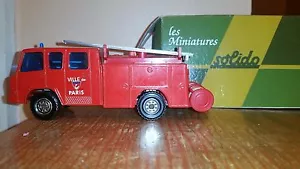 Solido Berliet 770 Ke Camiva Fourgon 1 Secours Fire Truck, #350,1:50,Die-cast - Picture 1 of 6