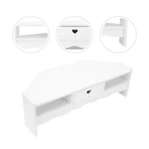Increased Monitor Stand Office Work Desk Storage Organizer Desktop - Afbeelding 1 van 12