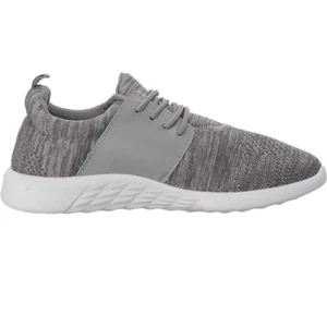 Mia Women Christian Low Top Gray Lace-Up Sneakers Size 8 - Picture 1 of 8