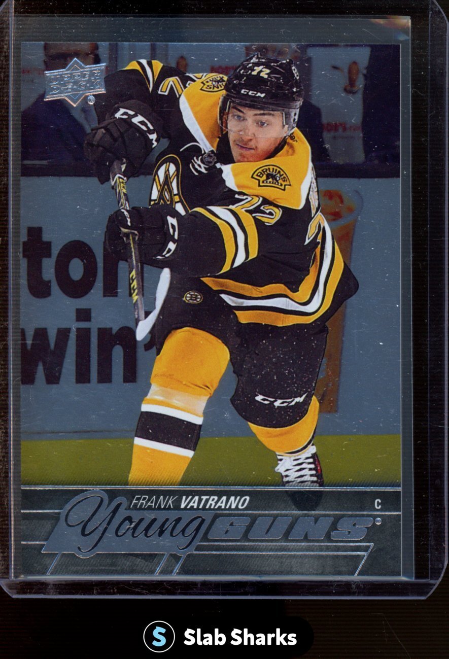 2015 Upper Deck Series 2 Young Guns Rookie Silver Foil Frank Vatrano #455