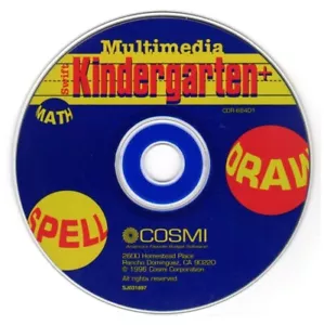 Multimedia Kindergarten+ (Ages 3-7) (PC-CD, 1997) for Windows - NEW CD in SLEEVE - Picture 1 of 3