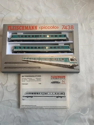 Fleischman Spur N 7438 Dieseltriebzug BR 614 in OVP - Bild 1 von 4