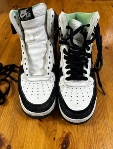 Nike Air Force 1 Ankle Strap DN4161-991 White Black Retro size us 8.5 - Picture 1 of 17