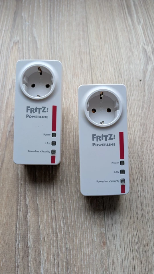 AVM FRITZ! Powerline 1220E 1200 Mbit/s Eingebauter Ethernet-Anschluss - Weiß - Bild 1 von 1