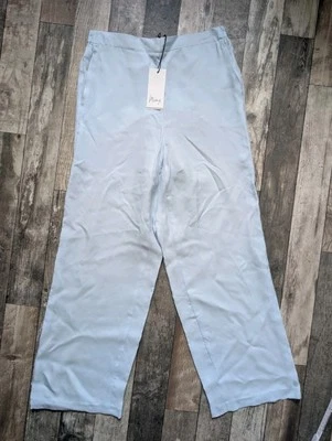 Minx edle  Hose aus CUPRO Gr 38  Comfort Hilda Flowy   NEU - Bild 1 von 4