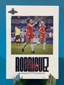 2023 NWSL Parkside Volume 1 Izzy Rodriguez Vintage Card #12 KC Current - Bild 1 von 2