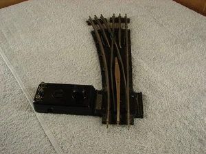 Lionel O72 # 721 LH switch converted into a # 711 automatic non derail switch - Picture 1 of 21