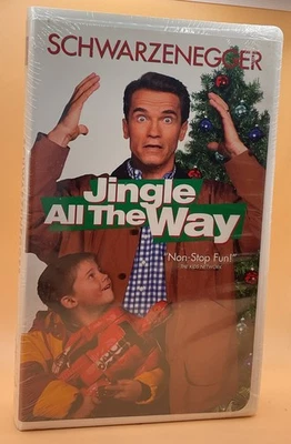 Jingle All the Way VHS 1996 Arnold Clamshell **SEALED NEW** **Buy 2 Get 1 Free** - Image 1 of 4
