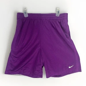 Nike FN8692-503 Kids DRI-FIT Standard Fit Training Shorts Violet Purple Large - Picture 1 of 8