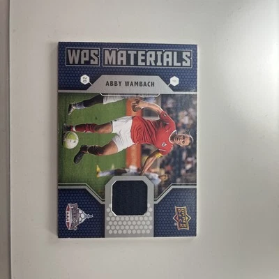 Upper Deck Эбби Вамбах МАТЕРИАЛЫ WPS Вашингтон Свобода - Изображение 1 из 4