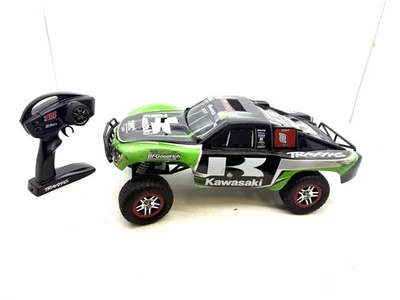 Raro Traxxas Slash 2x2 cepillado 1/10 Ryan Villopoto Kawasaki Monster Energy Body Foto 1 de 4