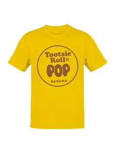 Camiseta para hombre Tootsie Roll Banana Tootsie Roll Pop Treat con licencia oficial - Imagen 1 de 6