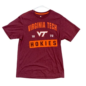 Colosseum Men's Size M Virginia Tech VT Hokies NCAA Short Sleeve T-Shirt Nwt - Picture 1 of 8