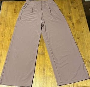 Halara Damen Wide Leg Athleisure Lounge Hose Lavendel Gr. Medium - Bild 1 von 9
