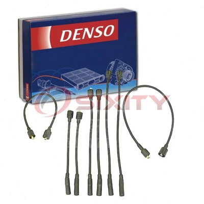 Juego de cables de bujías Denso para Dodge B200 1975-1980 3,7 L L6 bujías de encendido du Foto 1 de 4