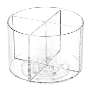 Organizador de paquetes de bebidas giratorio 360, soporte para paquetes de sabor transparente, Lazy Susan O... - Imagen 1 de 6