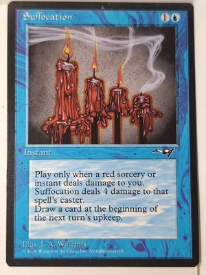 Suffocation - Alliances - Magic the Gathering MTG Nice! - Image 1 of 3