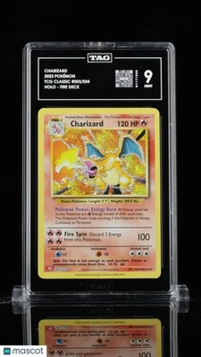 2023 Pokemon TCG Classic Charizard Holo 3/34 TAG 9 Fire Deck - Image 1 of 2