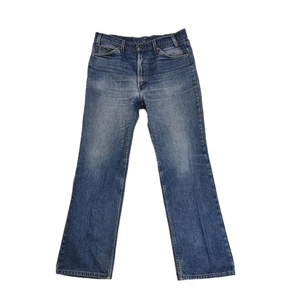 Vintage Levis 517 Jeans Herren 38x32 Denim Bootcut Orange Tab Made in USA 80s - Bild 1 von 16
