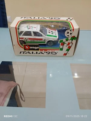 Bburago Burago Fiat Tipo Italia 90 Football world Cup 1:43 Con Scatola  - Immagine 1 di 4