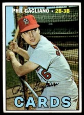 1967 Topps Phil Gagliano St. Louis Cardinals #304