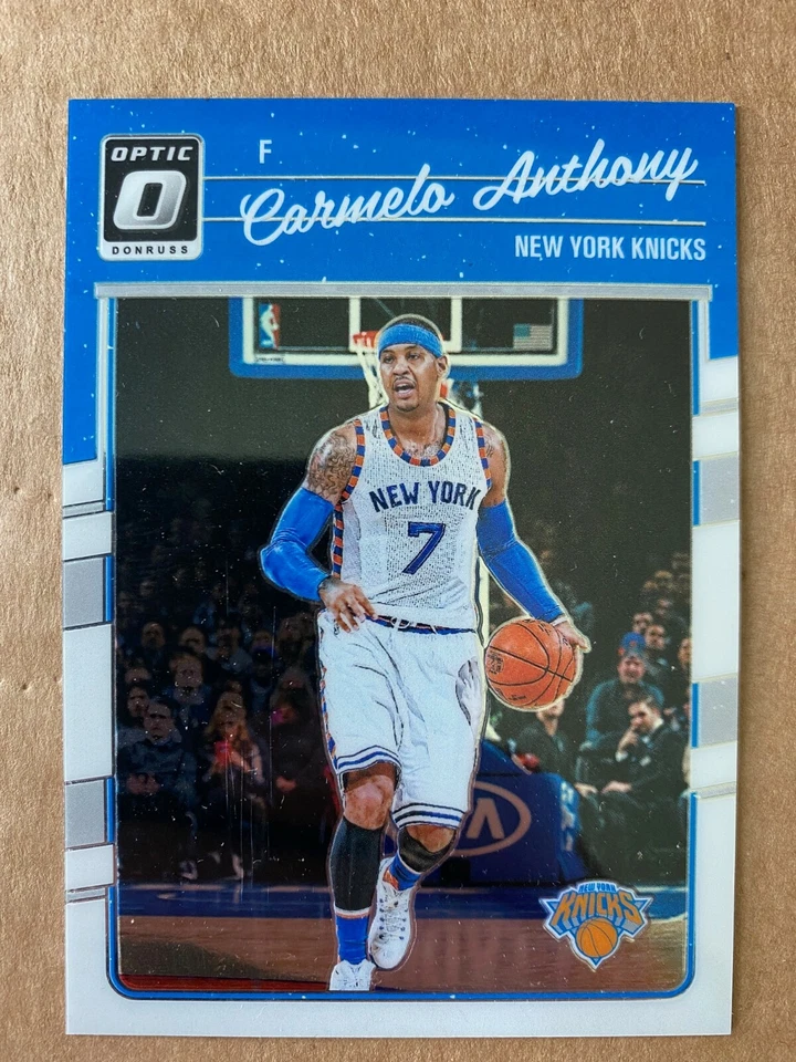 CARMELO ANTHONY 2016-17 Donruss Optic #59 - New York Knicks - Image 1 of 1