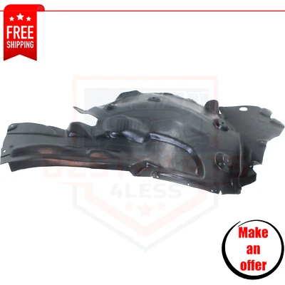 Front Splash Shield BM1248124 left side for 2011-2016 BMW 535i xDrive 528i Foto 1 de 4