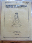 James Country Mercantile Homespun Patterns GARIBALDI - 1860's - Sizes  14-16-18