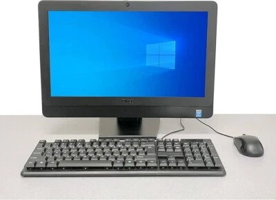 Dell OptiPlex 3030 20" 250GB HDD Core i5-  WIN 10 8GB RAM -WITH KEYBOARD/MOUSE - Image 1 of 4