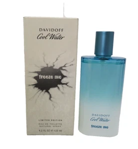 Davidoff Cool Water Freeze Me Eau de Toilette Spray 4.2 oz/125 ml For Men TT - Picture 1 of 4