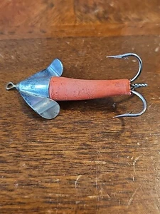 Vintage Gummi Angelköder Propeller Kurbelköder Süßwasser gebraucht - Bild 1 von 2